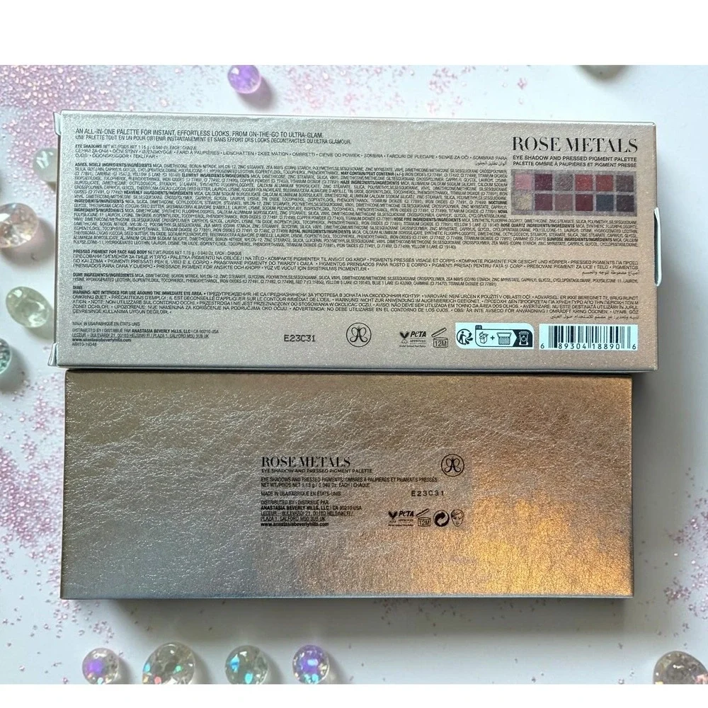 Anastasia Beverly Hills - Rose Metals Eye Shadow Palette - *NIB*